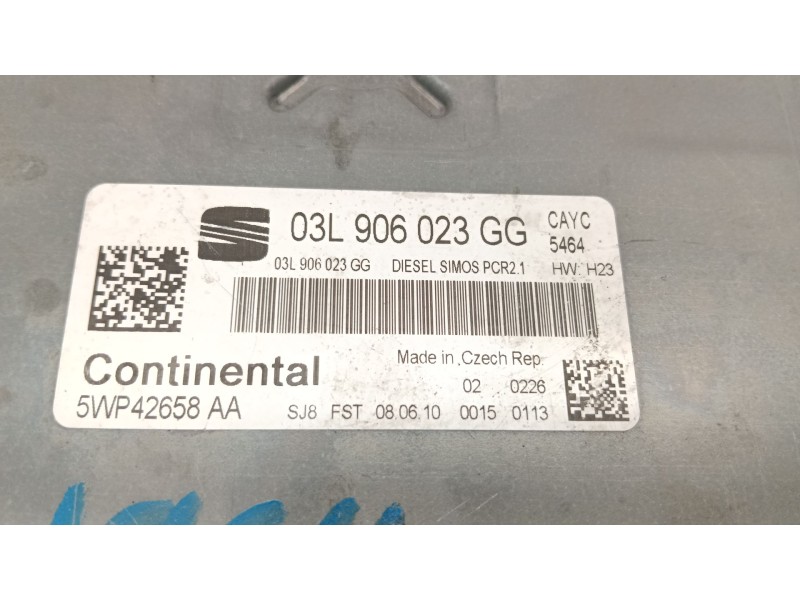 Recambio de centralita motor uce para seat altea xl (5p5, 5p8) 1.6 tdi referencia OEM IAM 03L906023GG  