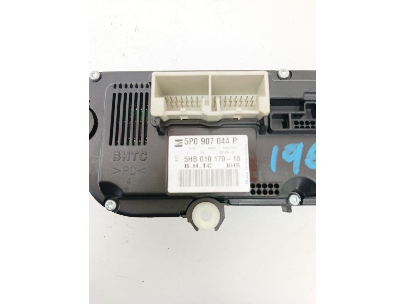 Recambio de mando climatizador para seat altea xl (5p5, 5p8) 1.6 tdi referencia OEM IAM 5P0907044P  