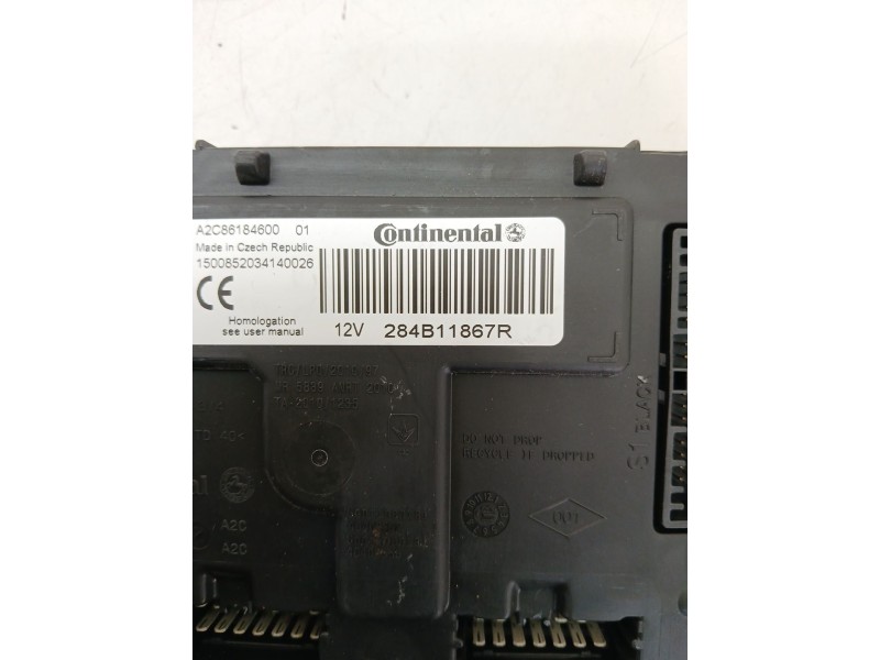 Recambio de modulo confort para renault captur i (j5_, h5_) 1.5 dci 90 referencia OEM IAM 284B11867R  
							