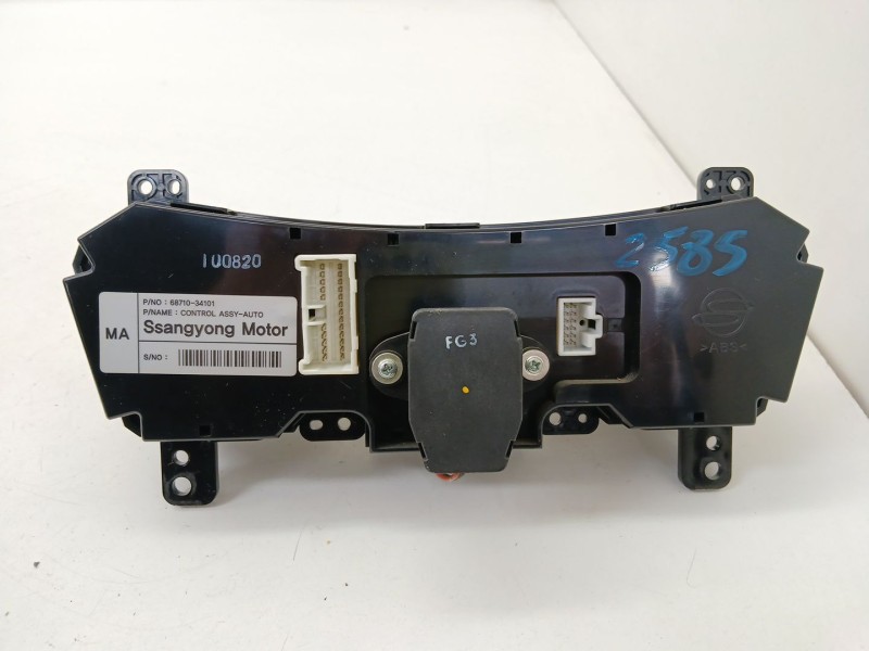 Recambio de mando climatizador para ssangyong korando (ck) 2.0 e-xdi referencia OEM IAM 6871034101  
							