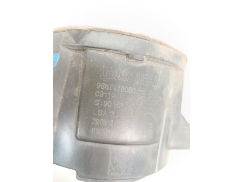 Recambio de faro antiniebla izquierdo para citroën c-elysee (dd_) 1.2 vti 82 referencia OEM IAM 9687410080  
							