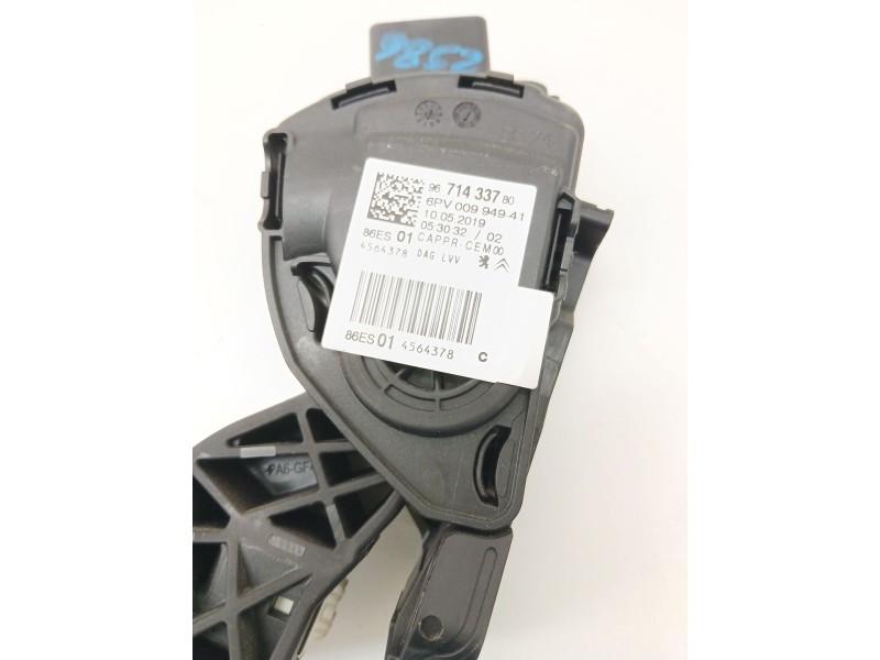 Recambio de pedal acelerador para citroën c-elysee (dd_) 1.2 vti 82 referencia OEM IAM 9671433780  
							
