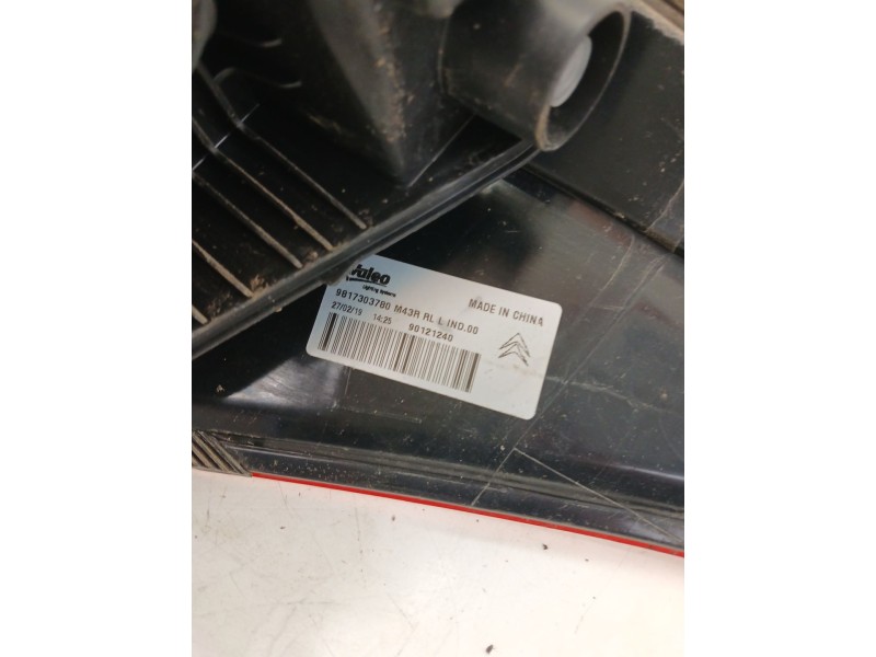 Recambio de piloto trasero izquierdo para citroën c-elysee (dd_) 1.2 vti 82 referencia OEM IAM 9817303780  