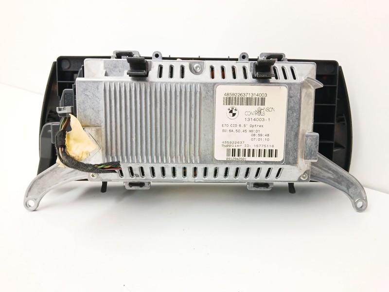 Recambio de pantalla multifuncion para bmw x5 (e70) 3.0 d referencia OEM IAM 13140031  
							