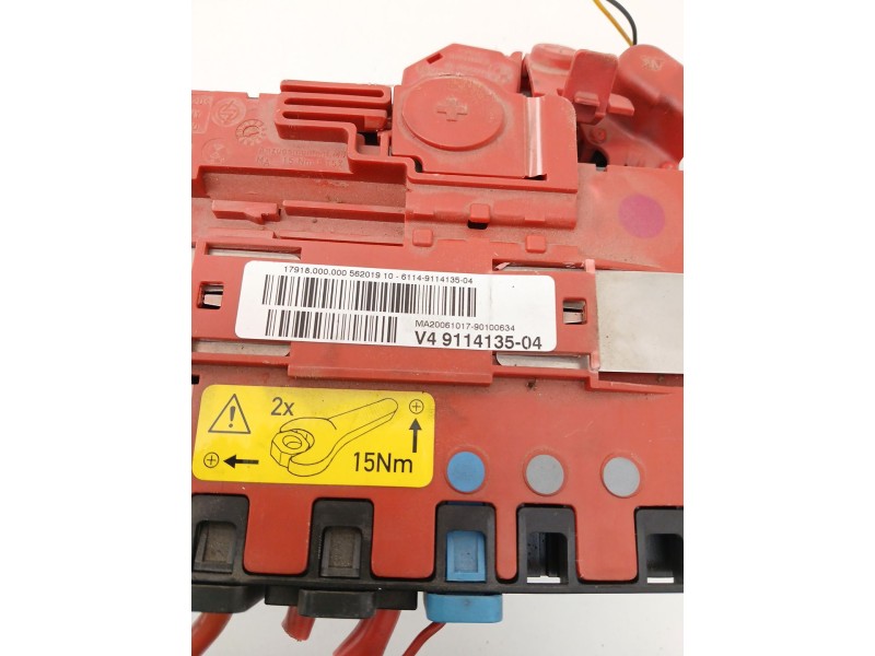 Recambio de caja reles / fusibles para bmw x5 (e70) 3.0 d referencia OEM IAM 6114911413504  
							