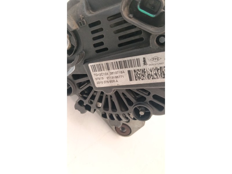 Recambio de alternador para renault captur i (j5_, h5_) 1.5 dci 90 referencia OEM IAM TG12C124 2612718A 