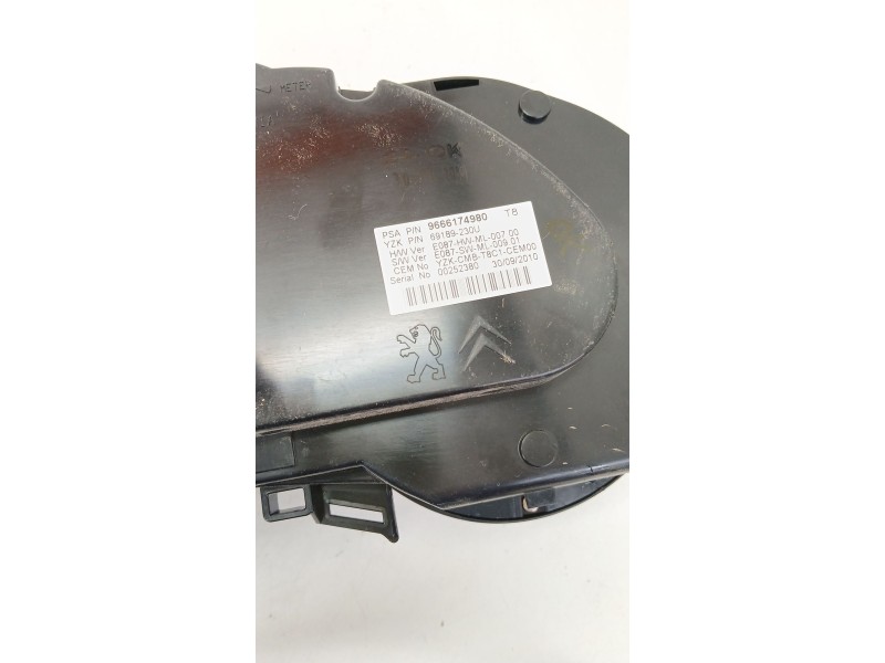 Recambio de cuadro instrumentos para peugeot 5008 (0u_, 0e_) 1.6 hdi referencia OEM IAM 9666174980  