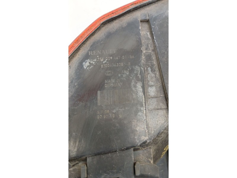 Recambio de piloto trasero izquierdo para renault scénic ii (jm0/1_) 1.5 dci (jm1f) referencia OEM IAM 8200474328  
							