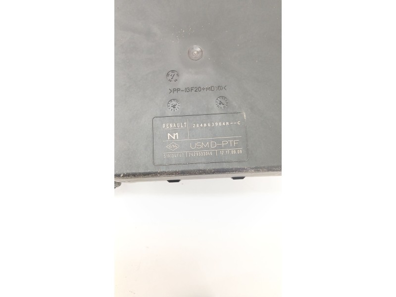 Recambio de caja reles / fusibles para renault laguna iii (bt0/1) 1.5 dci (bt00, bt0a, bt0t, bt1j) referencia OEM IAM 284B63984R
