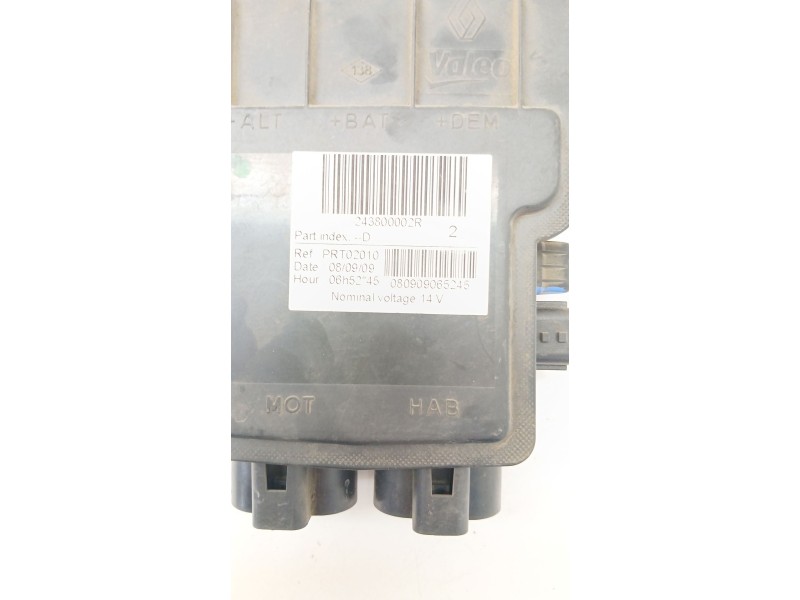 Recambio de caja reles / fusibles para renault laguna iii (bt0/1) 1.5 dci (bt00, bt0a, bt0t, bt1j) referencia OEM IAM 243800002R
							