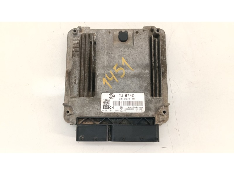 Recambio de centralita motor uce para volkswagen touareg (7l6) 3.0 v6 tdi dpf referencia OEM IAM 7L0907401  