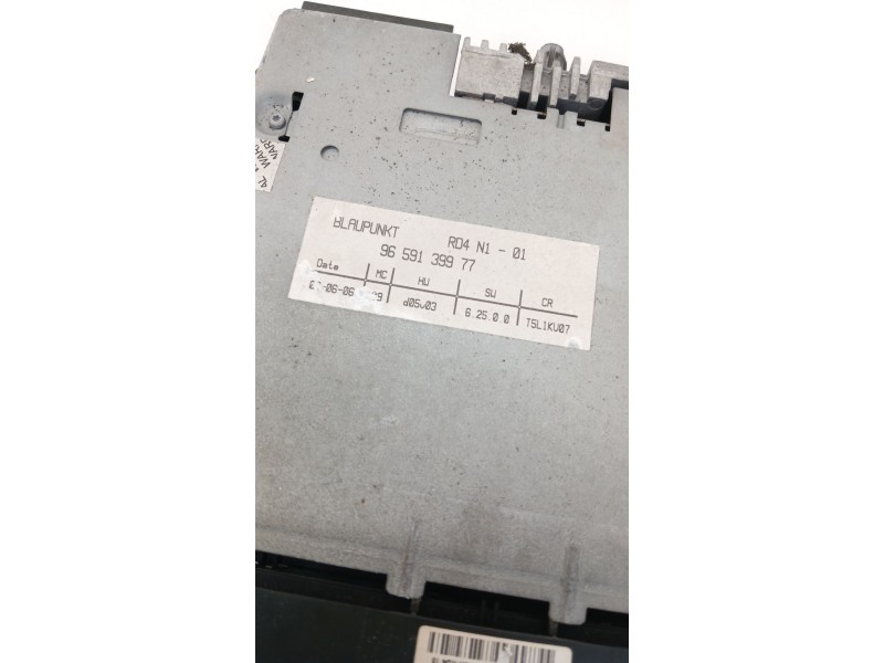 Recambio de sistema audio / radio cd para peugeot 307 (3a/c) 1.6 hdi referencia OEM IAM 9659139977  