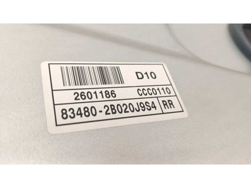 Recambio de elevalunas trasero derecho para hyundai santa fé ii (cm) 2.2 crdi 4x4 referencia OEM IAM 834802B020J9S4  
							