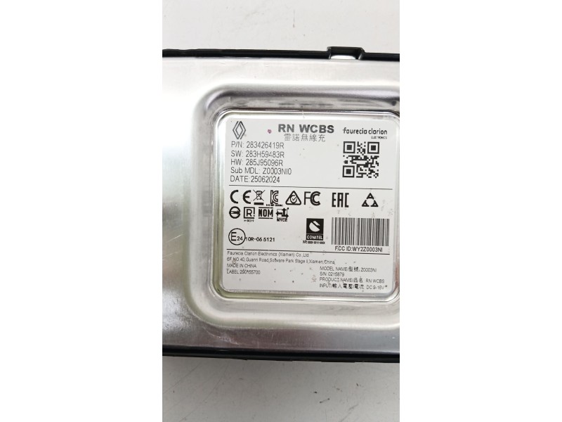 Recambio de modulo electronico para dacia duster (pym/pyn) duster referencia OEM IAM 283426419R  