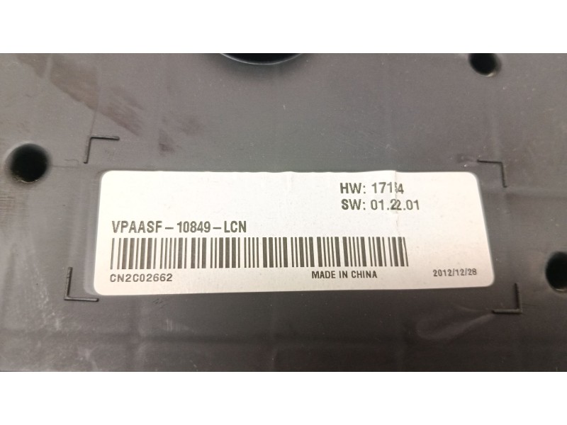 Recambio de cuadro instrumentos para nissan qashqai i (j10, nj10) 1.5 dci referencia OEM IAM VPAASF10849LCN  