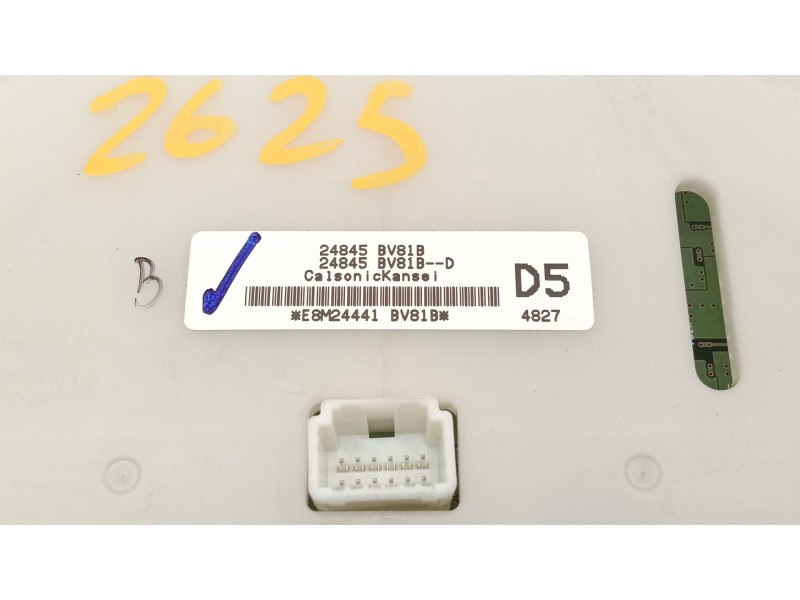 Recambio de mando climatizador para nissan juke (f15) 1.6 referencia OEM IAM 24845BV81B  
							