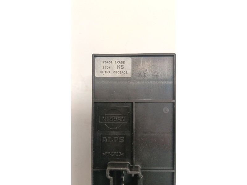 Recambio de mando elevalunas delantero izquierdo para nissan juke (f15) 1.6 referencia OEM IAM 254011KA5E  