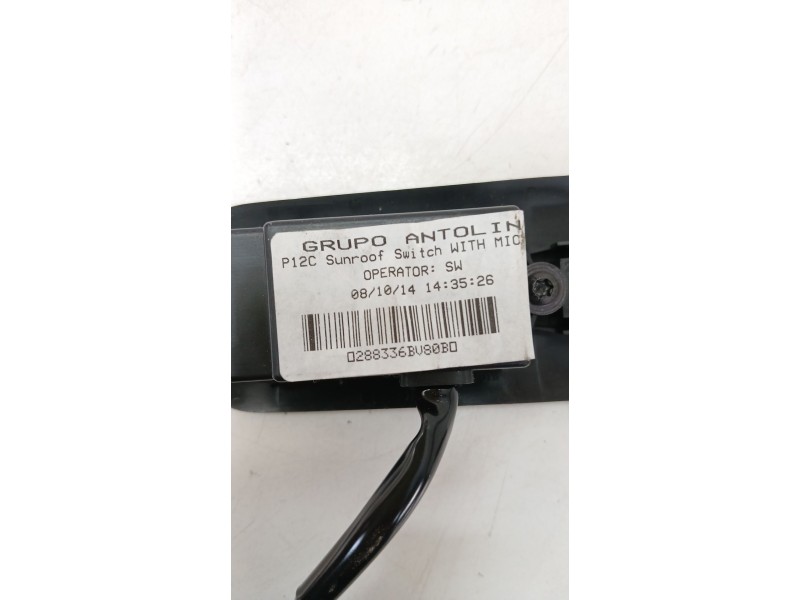 Recambio de interruptor para nissan juke (f15) 1.6 referencia OEM IAM 288336BV80B  
							
