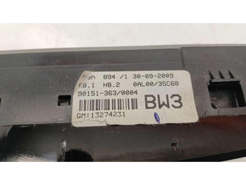 Recambio de mando calefaccion / aire acondicionado para opel astra h (a04) 1.7 cdti (l48) referencia OEM IAM 13274231  
							