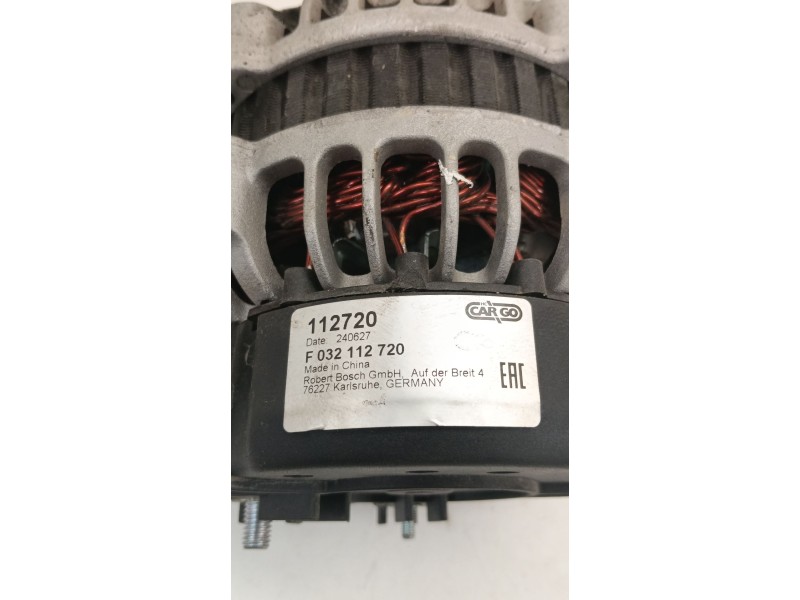 Recambio de alternador para opel astra g hatchback (t98) 1.7 td (f08, f48) referencia OEM IAM F032112720  
							
