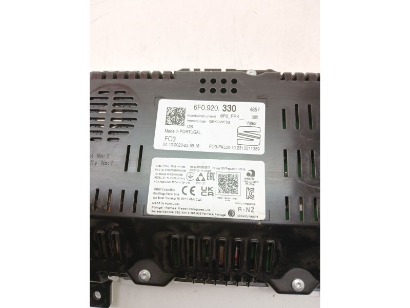 Recambio de cuadro instrumentos para seat ibiza v (kj1, kjg) 1.0 tsi referencia OEM IAM 6F0920330  
