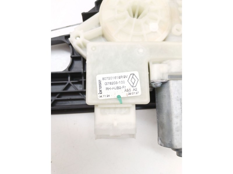 Recambio de elevalunas delantero derecho para renault captur ii (hf_) tce 100 (hfmt) referencia OEM IAM 807201618R  