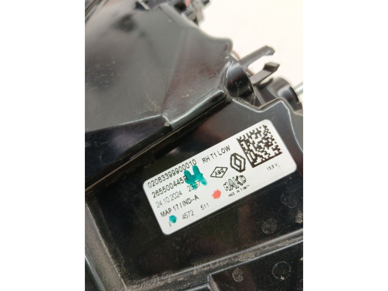 Recambio de piloto trasero derecho para renault captur ii (hf_) tce 100 (hfmt) referencia OEM IAM 265500445R  