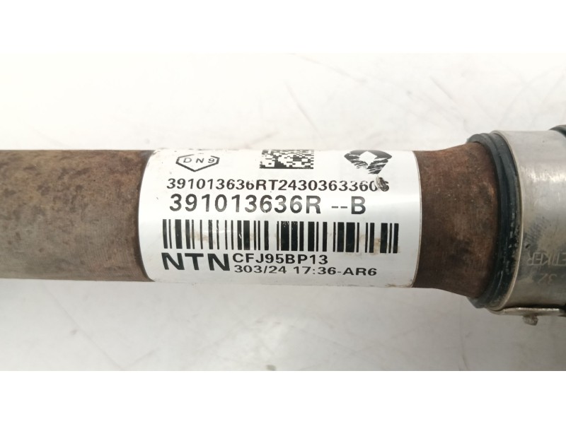 Recambio de transmision delantera izquierda para renault captur ii (hf_) tce 100 (hfmt) referencia OEM IAM 391013636R  