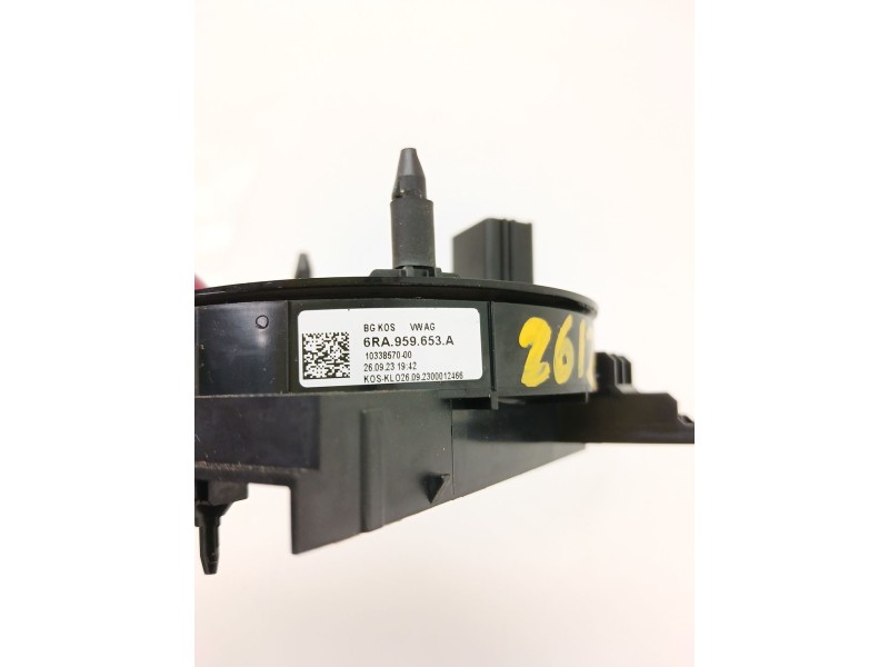 Recambio de anillo airbag para seat ibiza v (kj1, kjg) 1.0 tsi referencia OEM IAM 6RA959653A  
							