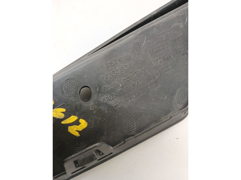 Recambio de moldura para seat ibiza v (kj1, kjg) 1.0 tsi referencia OEM IAM 6F0853666A  
							