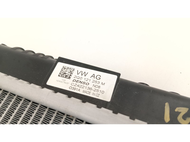 Recambio de radiador agua para renault twingo ii (cn0_) 1.2 16v (cn0k, cn0v) referencia OEM IAM 2Q0121253M  
							