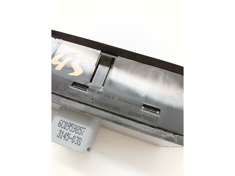 Recambio de mando elevalunas delantero izquierdo para volkswagen polo v (6r1, 6c1) 1.0 referencia OEM IAM 6R0867255K  