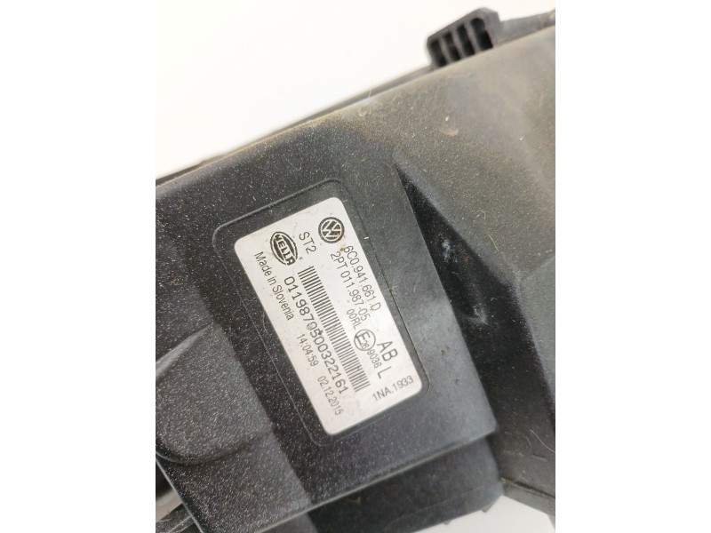 Recambio de faro antiniebla izquierdo para volkswagen polo v (6r1, 6c1) 1.0 referencia OEM IAM 6C0941661D  
							