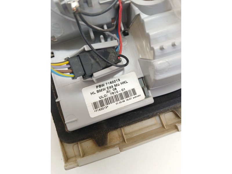 Recambio de piloto trasero izquierdo interior para bmw x3 (e83) 2.0 sd referencia OEM IAM 7162213  