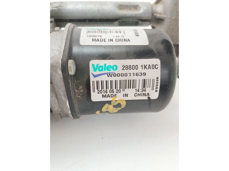 Recambio de motor limpia delantero para nissan juke (f15) 1.6 referencia OEM IAM 288001KA0C  