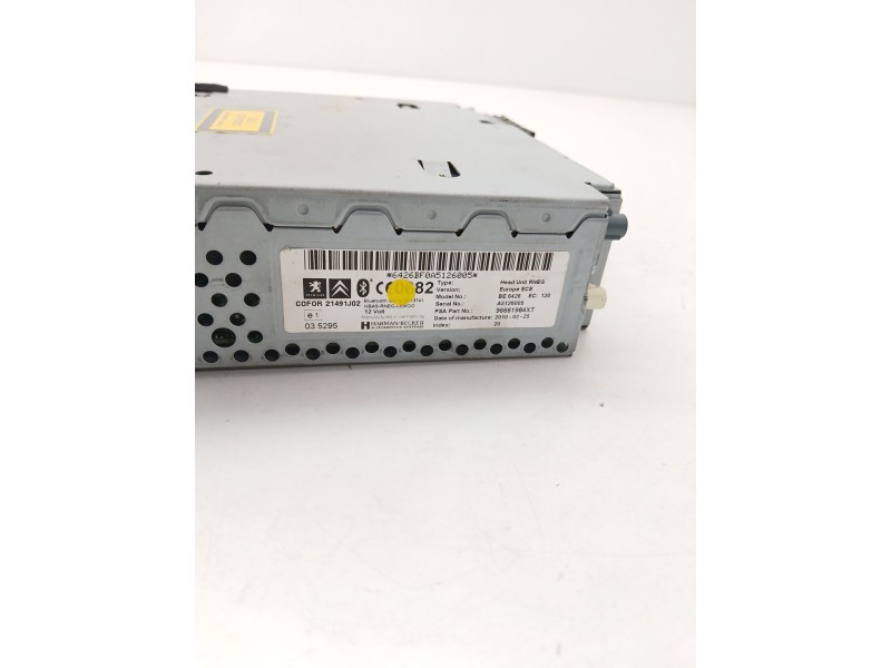 Recambio de sistema audio / radio cd para peugeot 5008 (0u_, 0e_) 2.0 hdi 150 / bluehdi 150 referencia OEM IAM   
							