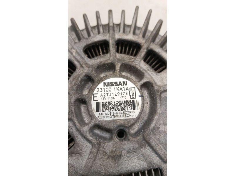 Recambio de alternador para nissan juke (f15) 1.6 referencia OEM IAM 231001KA1A  