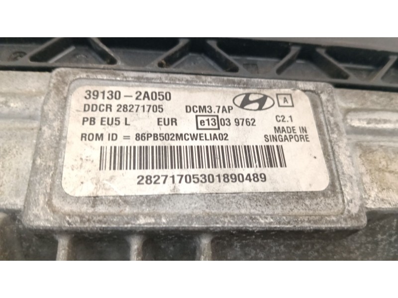 Recambio de centralita motor uce para hyundai i20 i (pb, pbt) 1.4 crdi referencia OEM IAM 391302A050  