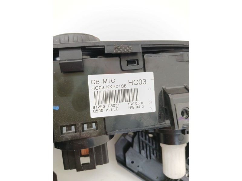 Recambio de mando climatizador para hyundai i20 ii (gb, ib) 1.4 crdi referencia OEM IAM 97250C8031  