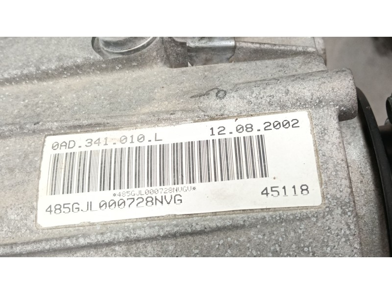 Recambio de caja cambios para volkswagen touareg (7la, 7l6, 7l7) 3.2 v6 referencia OEM IAM 0AD341010L  
							