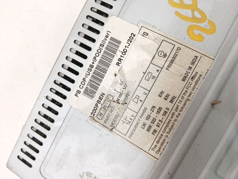 Recambio de sistema audio / radio cd para hyundai i20 i (pb, pbt) 1.4 crdi referencia OEM IAM 961001J200  