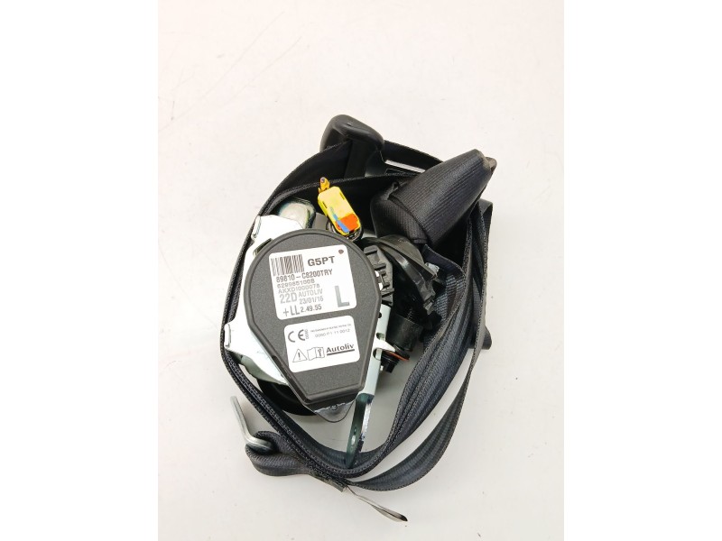 Recambio de cinturon seguridad trasero izquierdo para hyundai i20 ii (gb, ib) 1.4 crdi referencia OEM IAM 89810C8200TRY  