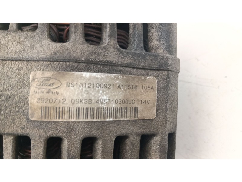 Recambio de alternador para ford focus ii (da_, hcp, dp) 1.8 tdci referencia OEM IAM MS1012100921  