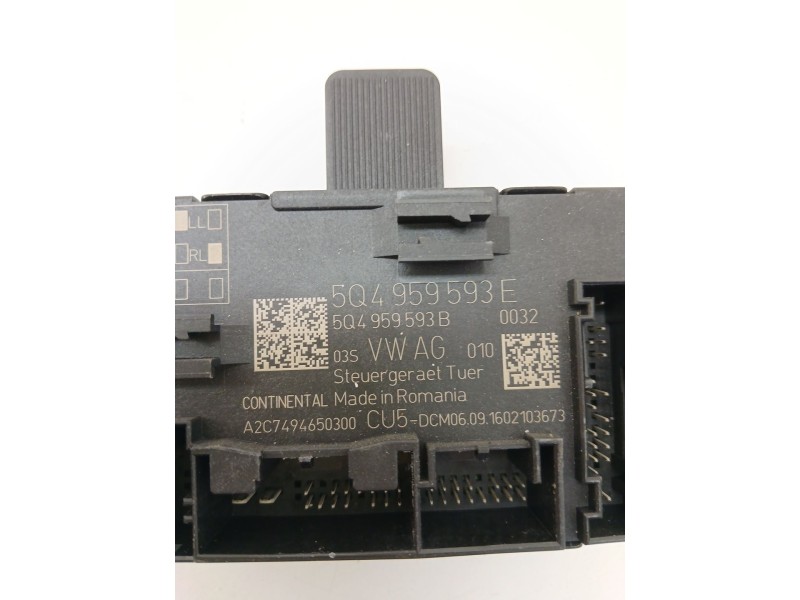 Recambio de modulo confort para seat ateca (kh7, khp) 1.6 tdi referencia OEM IAM 5Q4959593  