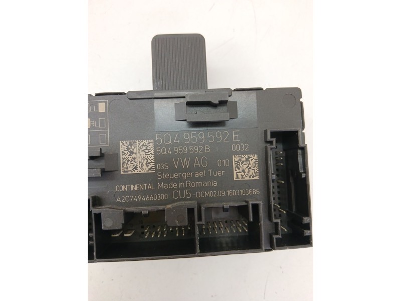 Recambio de modulo confort para seat ateca (kh7, khp) 1.6 tdi referencia OEM IAM 5Q4959592E  