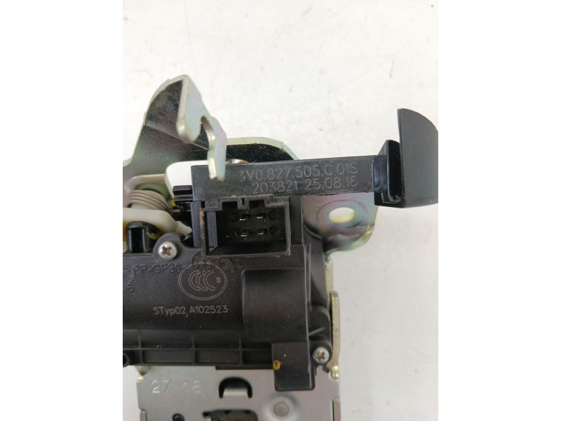 Recambio de cerradura maletero / porton para seat ateca (kh7, khp) 1.6 tdi referencia OEM IAM 3V0827505C01  
