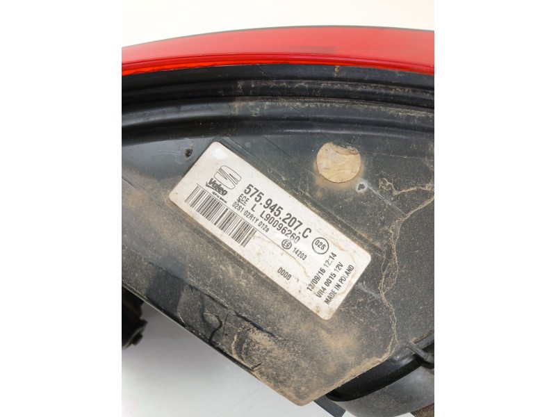 Recambio de piloto trasero izquierdo para seat ateca (kh7, khp) 1.6 tdi referencia OEM IAM 575945207C  
							