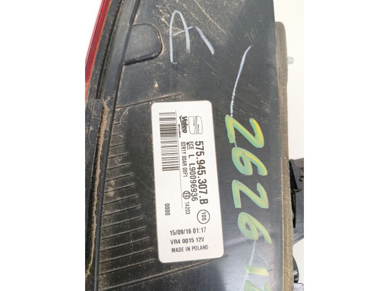 Recambio de piloto trasero izquierdo interior para seat ateca (kh7, khp) 1.6 tdi referencia OEM IAM 575945307B  
							