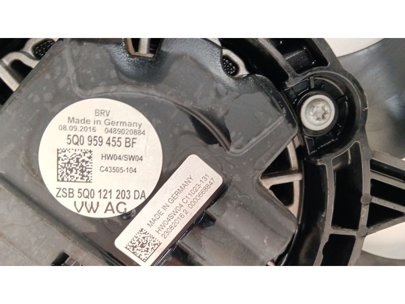 Recambio de electroventilador para seat ateca (kh7, khp) 1.6 tdi referencia OEM IAM 5Q0959455BF  