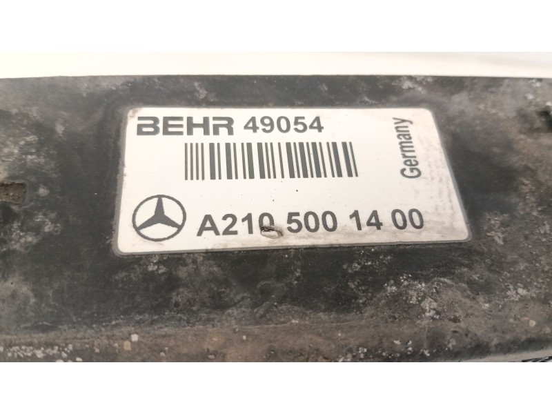 Recambio de intercooler para mercedes-benz clase e (w210) e 220 cdi (210.006) referencia OEM IAM A2105001400  
							